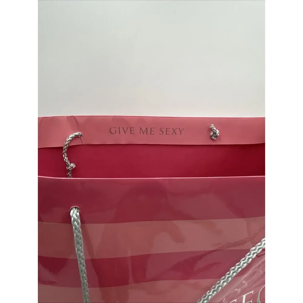 2- Vintage Victoria’s Secret Shopping Gift Bags And Box